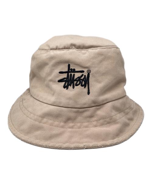 stussy（ステューシー）stussy (ステューシー) バケットハット ベージュ サイズ:Lの古着・服飾アイテム
