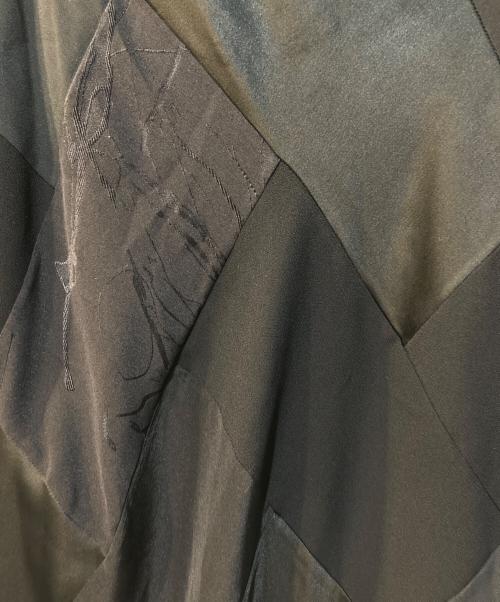 MARTIN MARGIELA（マルタン・マルジェラ）MARTIN MARGIELA (マルタン・マルジェラ) ノースリーブパッチワークワンピース ブラック サイズ:40の古着・服飾アイテム