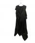 MARTIN MARGIELA (マルタン・マルジェラ) ノースリーブパッチワークワンピース ブラック サイズ:40：13000円