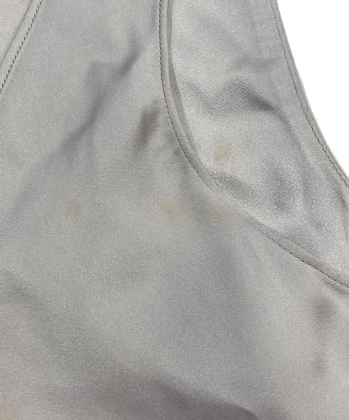 Maison Margiela（メゾンマルジェラ）Maison Margiela (メゾンマルジェラ) シルク混マキシワンピース ベージュ サイズ:40の古着・服飾アイテム