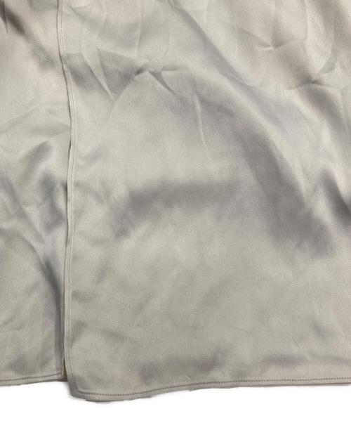 Maison Margiela（メゾンマルジェラ）Maison Margiela (メゾンマルジェラ) シルク混マキシワンピース ベージュ サイズ:40の古着・服飾アイテム