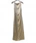 Maison Margiela（メゾンマルジェラ）の古着「シルク混マキシワンピース」｜ベージュ