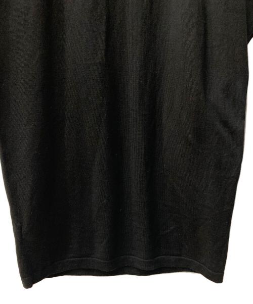 Maison Margiela（メゾンマルジェラ）Maison Margiela (メゾンマルジェラ) 異素材ドルマンニットワンピース ブラック サイズ:L 未使用品の古着・服飾アイテム