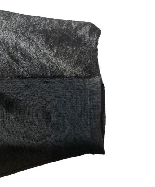 Maison Margiela（メゾンマルジェラ）Maison Margiela (メゾンマルジェラ) 異素材ドルマンニットワンピース ブラック サイズ:L 未使用品の古着・服飾アイテム