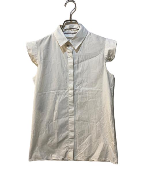 Maison Margiela（メゾンマルジェラ）Maison Margiela (メゾンマルジェラ) ノースリーブシャツ ホワイト サイズ:40の古着・服飾アイテム