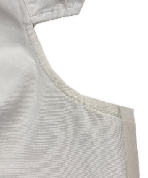 Maison Margiela（メゾンマルジェラ）Maison Margiela (メゾンマルジェラ) ノースリーブシャツ ホワイト サイズ:40の古着・服飾アイテム