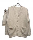 HER LIP TOハーリップトゥ）の古着「ROSIER Comfy Boyfriend Cardigan セットアップ」｜ベージュ
