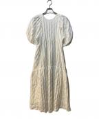 CLANEクラネ）の古着「BOMB ONEPIECE」｜ホワイト