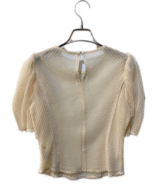 COCODEAL（ココディール）COCODEAL (ココディール) メッシュレースセットアップ ベージュ サイズ:2の古着・服飾アイテム