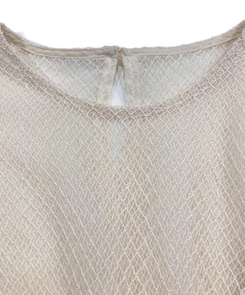 COCODEAL（ココディール）COCODEAL (ココディール) メッシュレースセットアップ ベージュ サイズ:2の古着・服飾アイテム