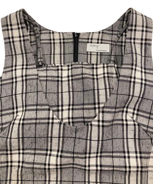 styling/ kei shirahata（スタイリング / ケイ シラハタ）styling/ kei shirahata (スタイリング / ケイ シラハタ) ブラトップセットコクーントップス グレー サイズ:1の古着・服飾アイテム