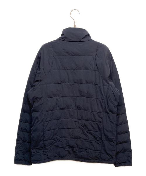 DESCENTE（デサント）DESCENTE (デサント) ナイロン ストレッチ 中綿 ジャケット ネイビーの古着・服飾アイテム