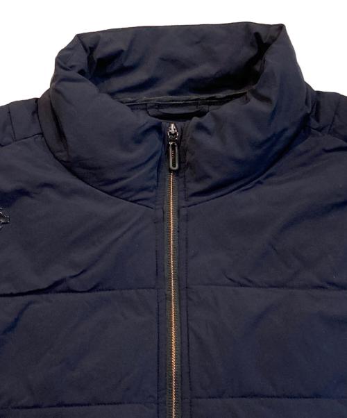 DESCENTE（デサント）DESCENTE (デサント) ナイロン ストレッチ 中綿 ジャケット ネイビーの古着・服飾アイテム