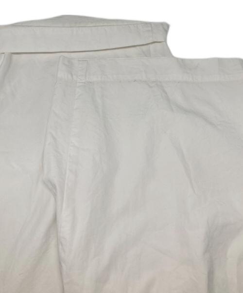 Eleven 2nd（イレブンセカンド）Eleven 2nd (イレブンセカンド) FIRE COTTON POPLIN WIDE PANTS ホワイト サイズ:Freeの古着・服飾アイテム