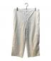 Eleven 2nd（イレブンセカンド）の古着「FIRE COTTON POPLIN WIDE PANTS」｜ホワイト