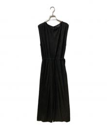 funda mine（ファンダマイン）の古着「ジャガード織りオールインワン」｜ブラック