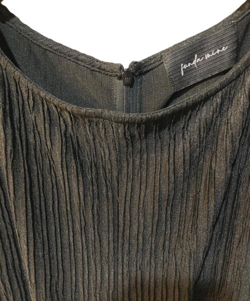 funda mine（ファンダマイン）funda mine (ファンダマイン) ジャガード織りオールインワン ブラック サイズ:Freeの古着・服飾アイテム