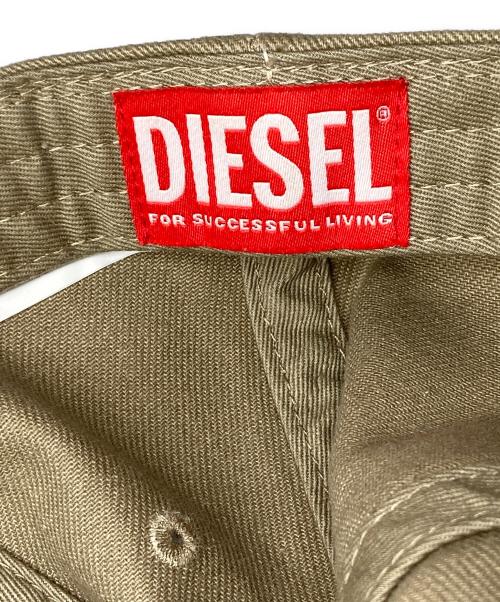 DIESEL（ディーゼル）DIESEL (ディーゼル) ベースボールキャップ カーキ サイズ:2の古着・服飾アイテム
