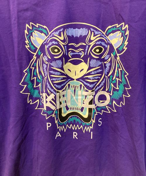 KENZO（ケンゾー）KENZO (ケンゾー) タイガープリントTシャツ パープル サイズ:XLの古着・服飾アイテム