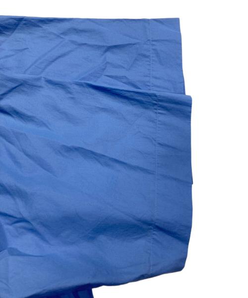 Graphpaper（グラフペーパー）Graphpaper (グラフペーパー) Broad S/S Oversized Regular Collar Shirt ブルー サイズ:Freeの古着・服飾アイテム