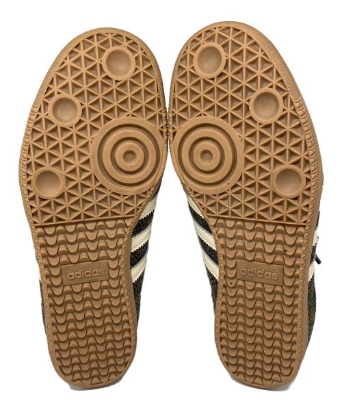 adidas（アディダス）adidas (アディダス) Harris Tweed (ハリスツイード) SAMBA OG ブラウン サイズ:27.5cmの古着・服飾アイテム