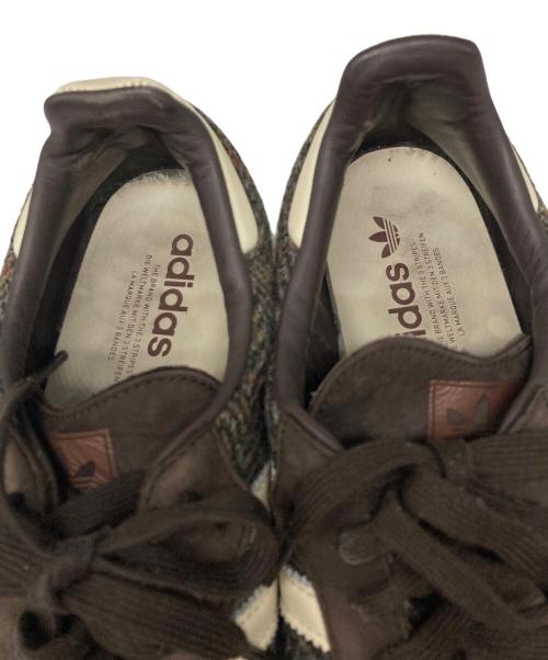adidas（アディダス）adidas (アディダス) Harris Tweed (ハリスツイード) SAMBA OG ブラウン サイズ:27.5cmの古着・服飾アイテム