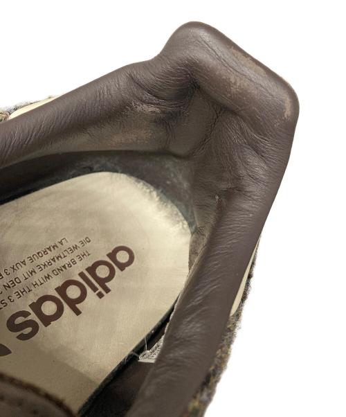 adidas（アディダス）adidas (アディダス) Harris Tweed (ハリスツイード) SAMBA OG ブラウン サイズ:27.5cmの古着・服飾アイテム