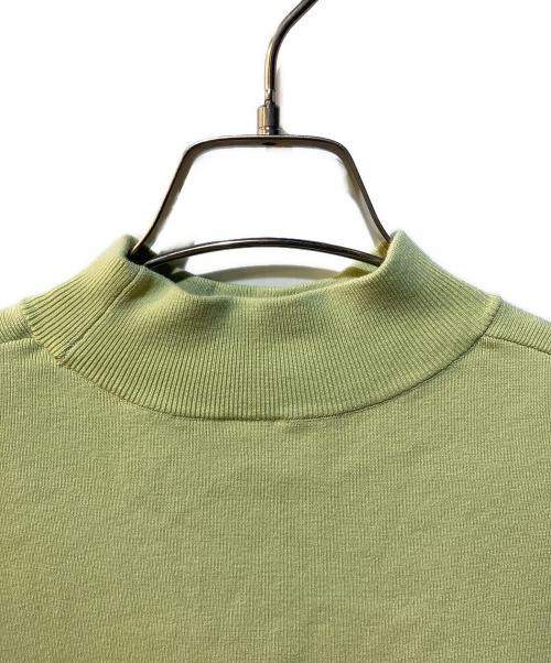 Mila Owen（ミラオーウェン）Mila Owen (ミラオーウェン) ハイネック後ろテールフレアスカートSET UP グリーン 未使用品の古着・服飾アイテム