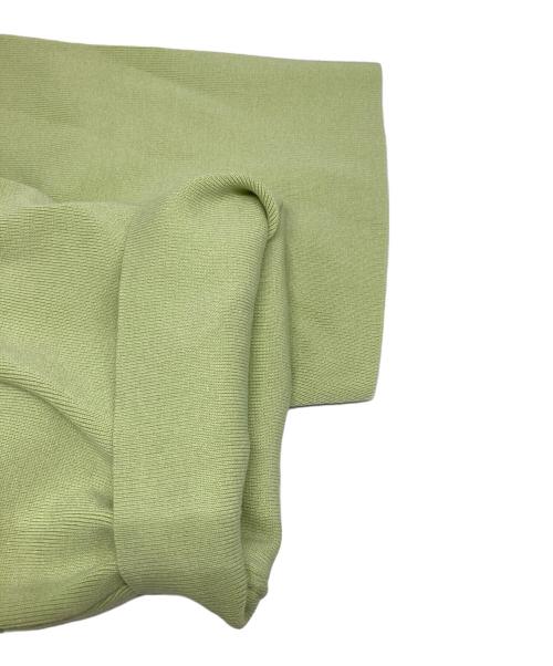 Mila Owen（ミラオーウェン）Mila Owen (ミラオーウェン) ハイネック後ろテールフレアスカートSET UP グリーン 未使用品の古着・服飾アイテム