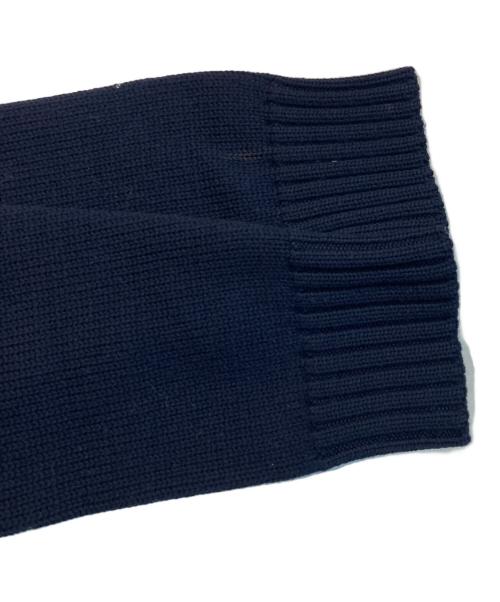 Zanone（ザノーネ）Zanone (ザノーネ) ミドルゲージ スタンドカラーニット ネイビー サイズ:46の古着・服飾アイテム