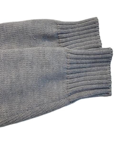 Zanone（ザノーネ）Zanone (ザノーネ) ミドルゲージ スタンドカラーニット グレー サイズ:46の古着・服飾アイテム