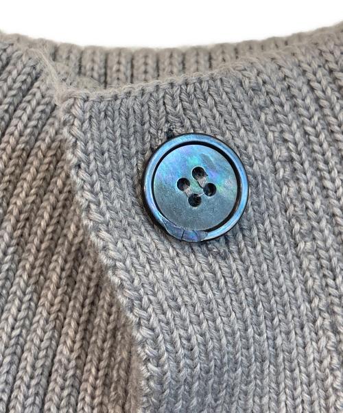 Zanone（ザノーネ）Zanone (ザノーネ) ミドルゲージ スタンドカラーニット グレー サイズ:46の古着・服飾アイテム