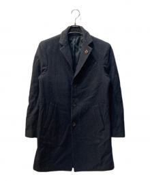 LARDINI（ラルディーニ）の古着「チェスターコート」｜ネイビー