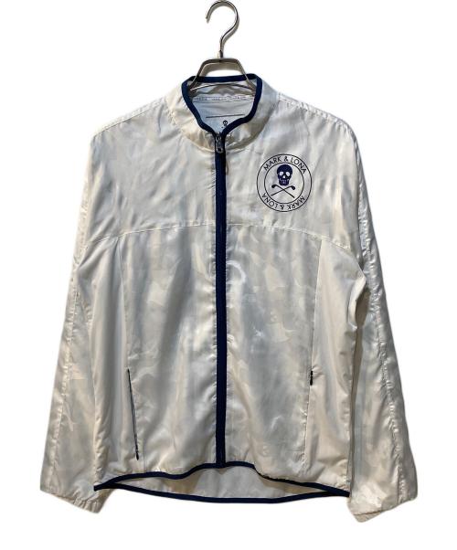 MARK&LONA（マークアンドロナ）MARK&LONA (マークアンドロナ) ゴルフウェア(トップス) ホワイト サイズ:XLの古着・服飾アイテム