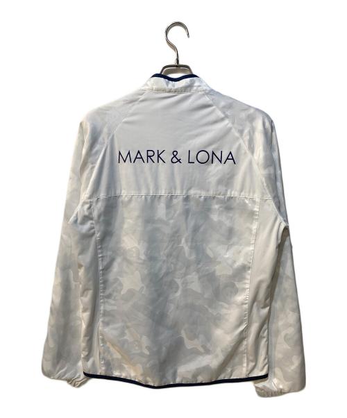 MARK&LONA（マークアンドロナ）MARK&LONA (マークアンドロナ) ゴルフウェア(トップス) ホワイト サイズ:XLの古着・服飾アイテム
