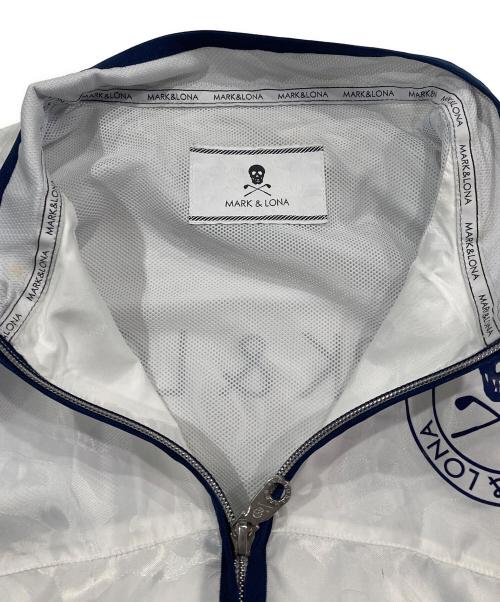 MARK&LONA（マークアンドロナ）MARK&LONA (マークアンドロナ) ゴルフウェア(トップス) ホワイト サイズ:XLの古着・服飾アイテム