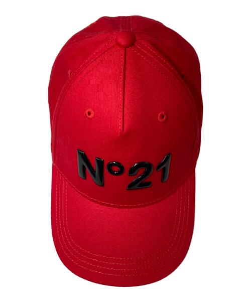 N゜21（ヌメロ ヴェントゥーノ）N゜21 (ヌメロ ヴェントゥーノ) キャップ レッド サイズ:IIIの古着・服飾アイテム