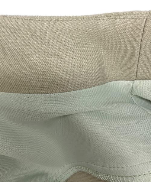 CELFORD（セルフォード）CELFORD (セルフォード) 半袖ポンチワンピース ベージュ サイズ:38の古着・服飾アイテム