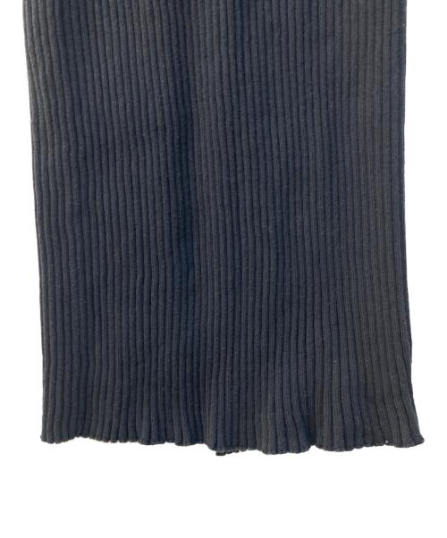 AURALEE（オーラリー）AURALEE (オーラリー) DRY COTTON WIDE RIB KNIT DRESS ネイビー サイズ:1の古着・服飾アイテム
