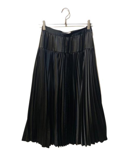 SHE TOKYO（シートーキョー）SHE TOKYO (シートーキョー) アリシア プリーツスカート ブラック サイズ:36の古着・服飾アイテム