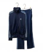 adidasアディダス）の古着「ファイヤーバード トラックセットアップ」｜ネイビー