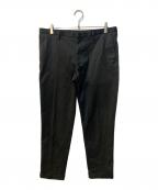 PAUL SMITHポールスミス）の古着「コットンストレッチ アンクルカット トラウザーズ パンツ」｜ブラック