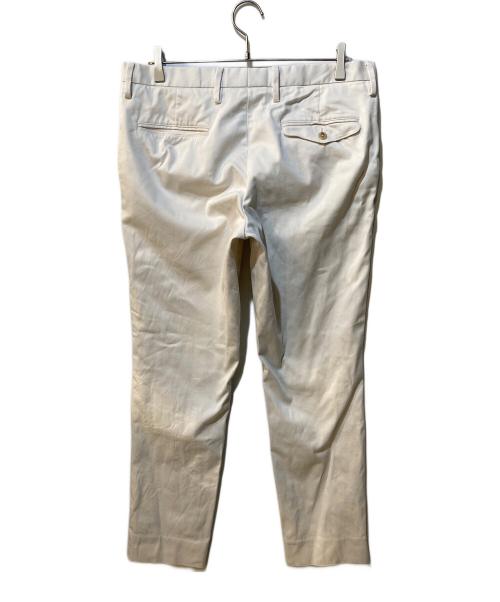 PAUL SMITH（ポールスミス）PAUL SMITH (ポールスミス) コットンツイル ストレッチ トラウザーズ ホワイト サイズ:XLの古着・服飾アイテム