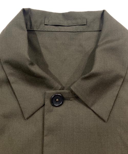 MARGARET HOWELL（マーガレットハウエル）MARGARET HOWELL (マーガレットハウエル) レギュラーカラー半袖シャツ オリーブ サイズ:Sの古着・服飾アイテム