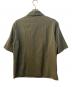 MARGARET HOWELL (マーガレットハウエル) レギュラーカラー半袖シャツ オリーブ サイズ:S：10000円