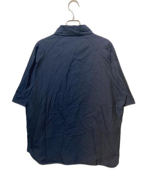 MARGARET HOWELL（マーガレットハウエル）MARGARET HOWELL (マーガレットハウエル) 半袖シャツ ネイビー サイズ:Sの古着・服飾アイテム