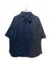 MARGARET HOWELL（マーガレットハウエル）の古着「半袖シャツ」｜ネイビー