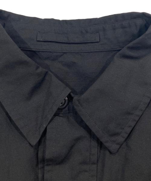 MARGARET HOWELL（マーガレットハウエル）MARGARET HOWELL (マーガレットハウエル) DRY COTTON LINEN POPLIN シャツ ブラック サイズ:Sの古着・服飾アイテム