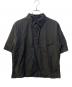 MARGARET HOWELL（マーガレットハウエル）の古着「DRY COTTON LINEN POPLIN シャツ」｜ブラック
