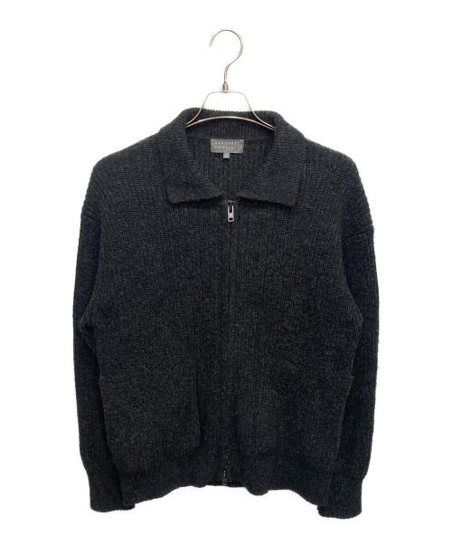 MARGARET HOWELL（マーガレットハウエル）MARGARET HOWELL (マーガレットハウエル) SHETLAND CASHMERE ジャケット ブラウン サイズ:Mの古着・服飾アイテム